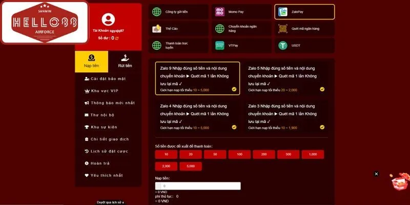 Cách nạp tiền qua tiền điện tử Binance